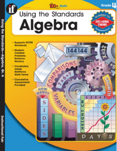 Rich Results on Google's SERP when searching for 'Using The Standards Algebra Book 4'