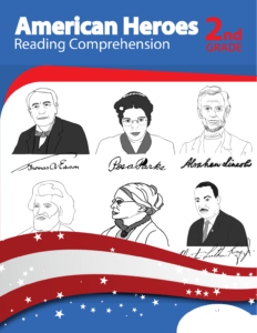 Rich Results on Google's SERP when searching for 'American Heroes Reading Comprehension 2nd Grade Workbook'