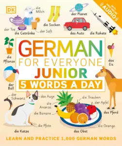 Rich Results on Google's SERP when searching for 'German for Everyone Junior 5 Words A Day Book'