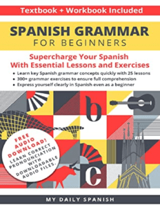 Rich Results on Google's SERP when searching for 'Spanish Grammar for Beginners Text Book'